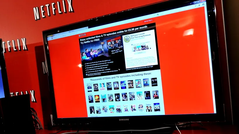 Platforma online Netflix s-a lansat în România