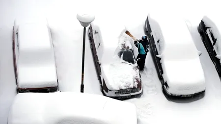 Principalele drumuri din Bulgaria au fost închise din cauza viscolului