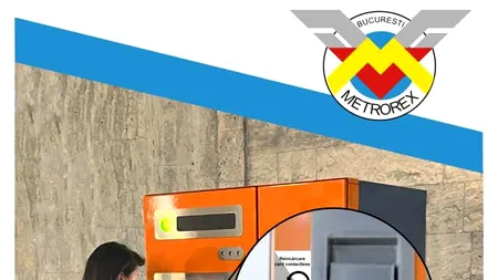 Cardurile contactless Metrorex pot fi reîncărcate, începând de astăzi, la AUTOMATELE de vândut cartele din stațiile de metrou