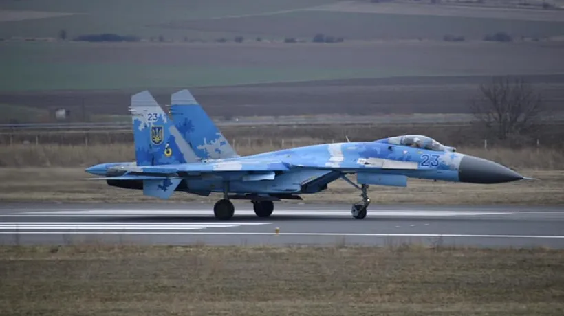 Aeronava Suhoi 27 aparținând Forțelor Aeriene Ucrainene, care aterizase la Bacău, a părăsit România la solicitarea autorităţilor de la Kiev
