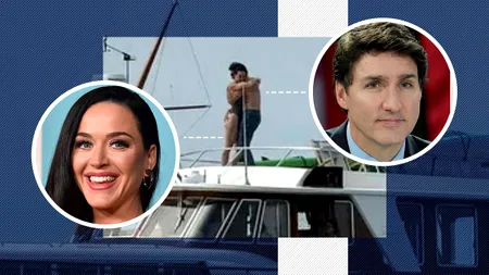 Katy PERRY și fostul premier canadian Justin TRUDEAU, fotografiați în timp ce se sărutau pe iahtul artistei
