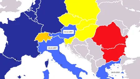Fața lui Victor Ciorbea, folosită ca sperietoare pentru britanici, într-un afiș-parodie