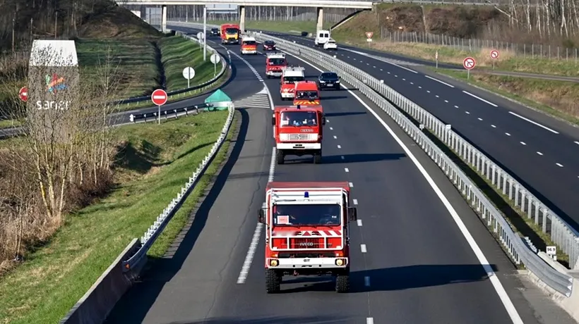 Al doilea convoi francez cu autospeciale de intervenție și materiale medicale pentru Ucraina a ajuns în hubul de la Suceava