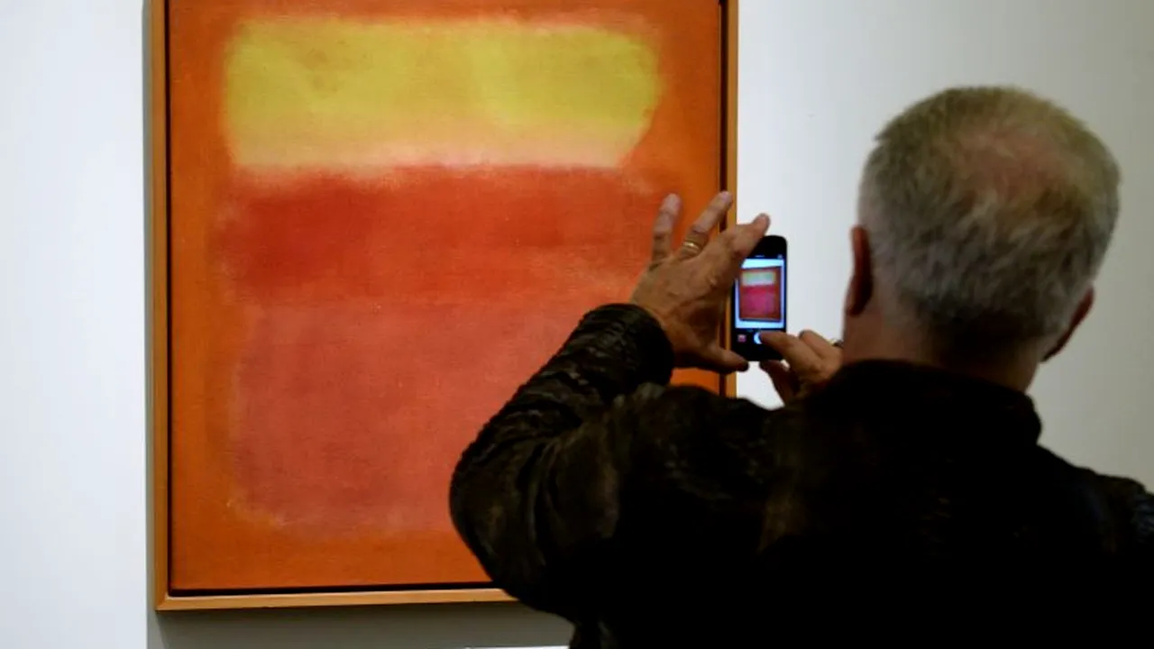 Două tablouri de Mark Rothko au fost vândute cu peste 76 de milioane de dolari, la New York