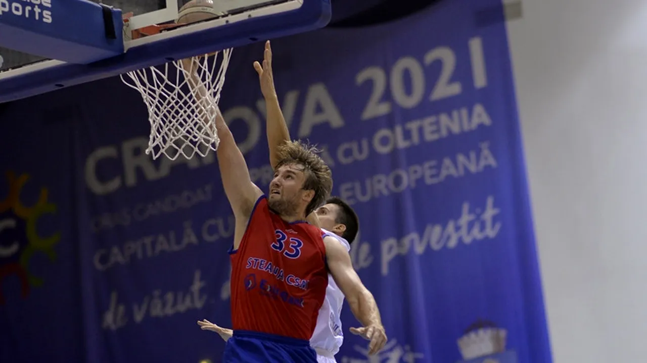 Steaua, prima victorie în Eurocup la baschet