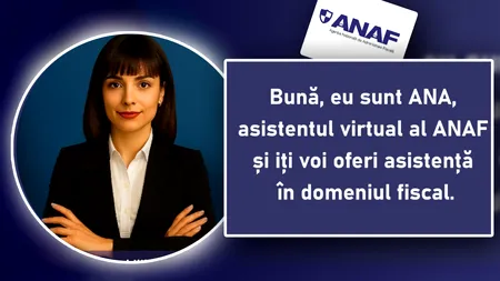 Ce i-au cerut românii Anei lu' ANAF, chatbot-ul oficial al Fiscului, în 2026