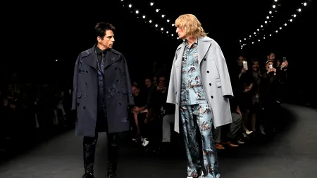 Ben Stiller și Owen Wilson au defilat la Săptămâna modei de la Paris, pentru a anunța filmul Zoolander 2