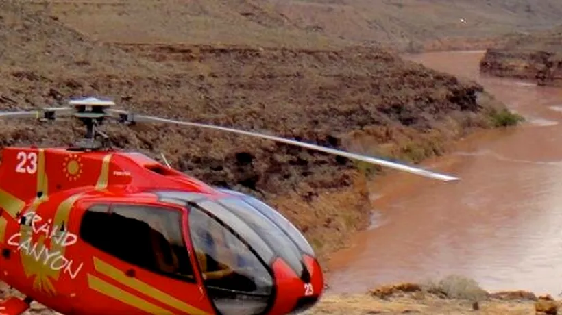Cel puțin trei oameni au murit într-un acident groaznic: un elicopter cu turiști s-a prăbușit în Marele Canion


