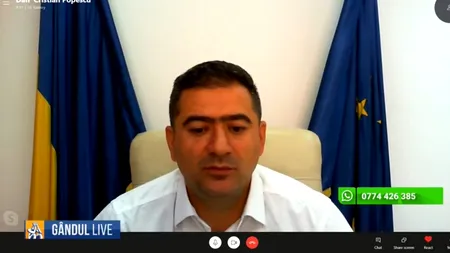 GÂNDUL LIVE. Dan Cristian Popescu, viceprimarul Sectorului 2, despre începerea școlii: „Deocamdată nu sunt probleme” / Despre Guvern: „Fiecare face altceva decât să-și facă treaba!”