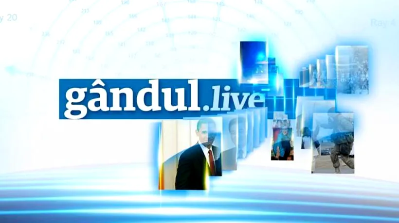 Gândul.info a lansat platforma video Gândul LIVE. Două ore de emisie în direct