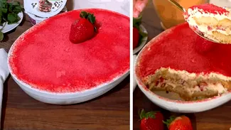 Tiramisu cu căpșuni, desertul ideal pentru Valentine’s Day. Cu ce se asortează perfect