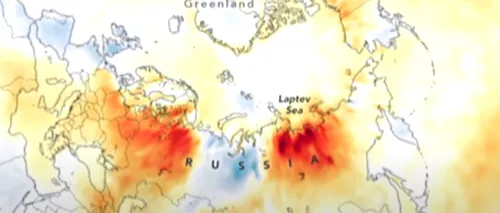 Situație catastrofică la nivel global. Fumul provocat de incendiile din Siberia cuprinde mii de hectare și ajunge la Polul Nord pentru prima dată în istorie