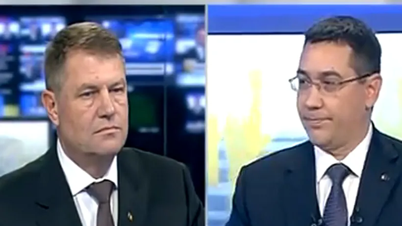 Iohannis l-a atacat pe Ponta la PORTOFEL