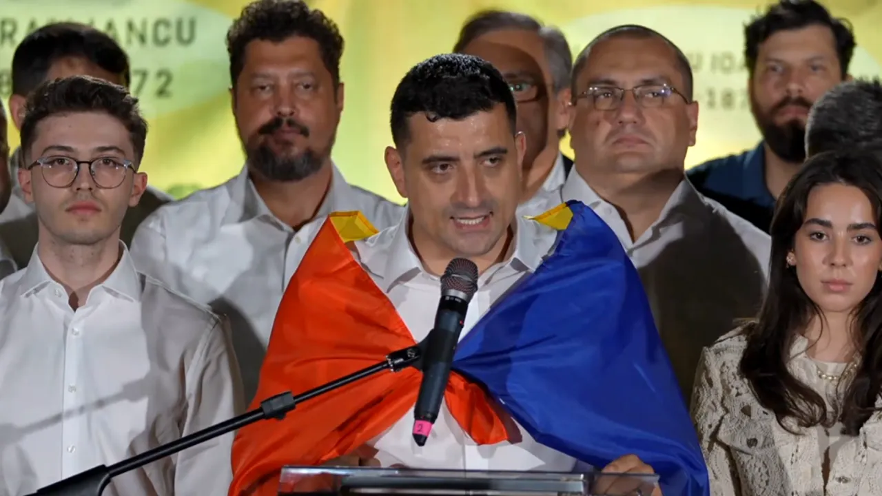 George Simion (AUR) declară că ignoră exit-poll-urile „veninoase” și așteaptă rezultatele finale