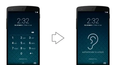 Cercetătorii de la Yahoo! au descoperit o metodă de deblocare a telefonului prin scanarea urechii
