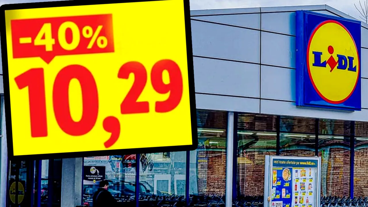 Alimentul preferat al tuturor românilor, redus cu 40% în LIDL, începând de astăzi. Costă doar 10.29 lei