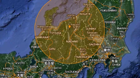 Cutremur cu magnitudinea de 6,8 în Japonia 