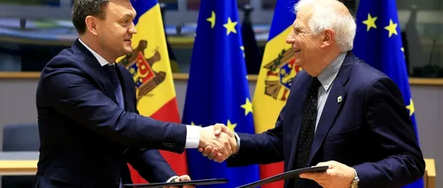 UE a semnat PARTENERIAT de securitate cu <i class='ep-highlight'>Republica</i> <i class='ep-highlight'>Moldova</i> /Borrell: ”Este prima țară, vor urma multe altele”