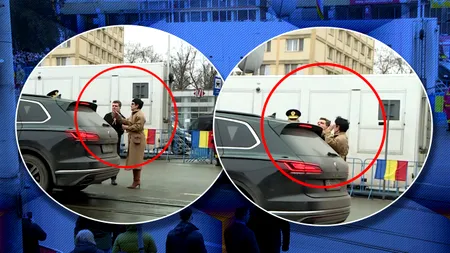 Noi imagini cu Nicușor Dan la Iași. Cum a decurs “training-ul” pe care i l-a făcut Delia Dinu, șefa de la protocol, înainte de ceremonie