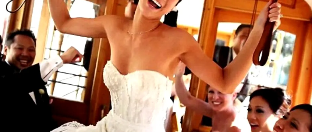 Videoclipul inedit filmat de doi tineri în ziua nunții. A devenit peste noapte VIRAL