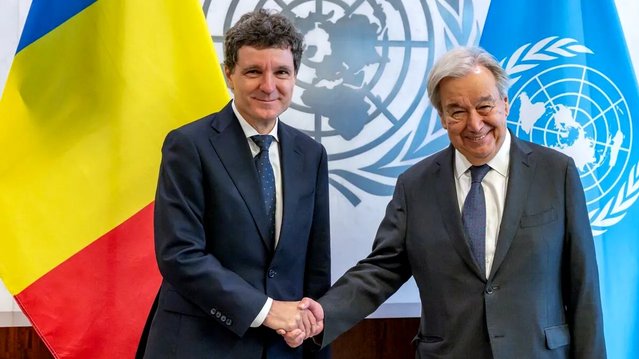 Nicuşor Dan s-a întâlnit cu secretarul general al ONU, Antonio Guterres, în SUA. Ce mesaj i-a transmis președintele României