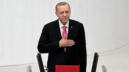 Preşedintele turc Recep Tayyip Erdogan a depus JURĂMÂNTUL pentru al treilea mandat, în fața a peste 30 de şefi de stat şi de guvern