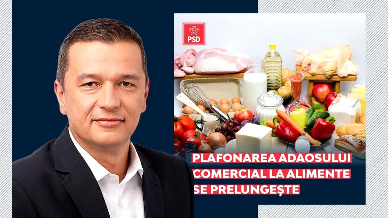 Sorin Grindeanu: „Românii vor avea, în continuare, acces la 17 ALIMENTE de BAZĂ la prețuri mai mici!”