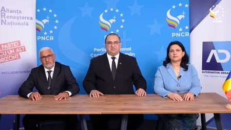 Conservatorii din România s-au unit. AD, ARN și PNCR au făcut front comun pentru alegerile PARLAMENTARE