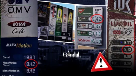 Prețul carburanților, între speculă și război. Motorina ar putea ajunge la 10 lei litrul în acest weekend. Expert în energie: E vina statului că nu-i poate identifica pe comercianții care scumpesc