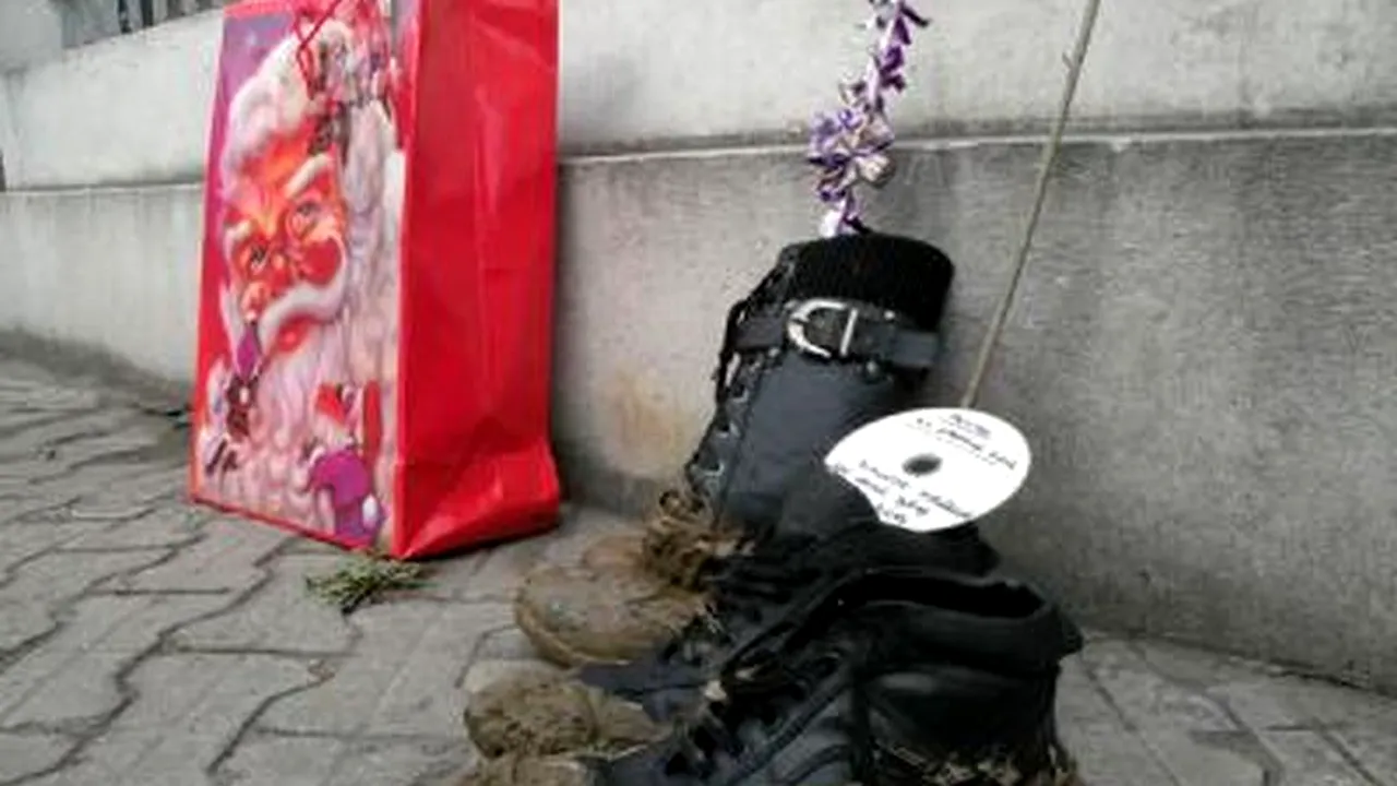 Protest inedit al primarului din Brad, de Moș Nicolae. 