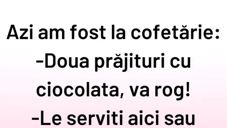Bancul de duminică | Două prăjituri cu ciocolată