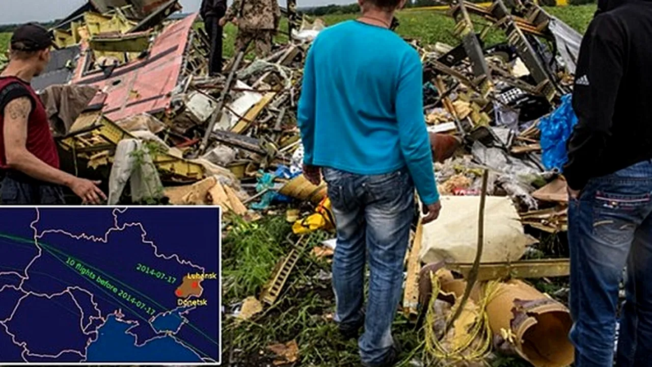 AVION DOBORÂT ÎN UCRAINA. SUA și Olanda trimit echipe de anchetatori la fața locului. Cine este studentul român de la Cluj, care se află printre VICTIME