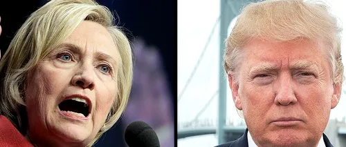 Cum stau Clinton și Trump în sondaje. 1 din 4 americani nu ar vota cu niciun candidat