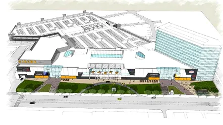 Un nou mall în Capitală. Cum va arăta Victoria City și când va fi deschis - FOTO
