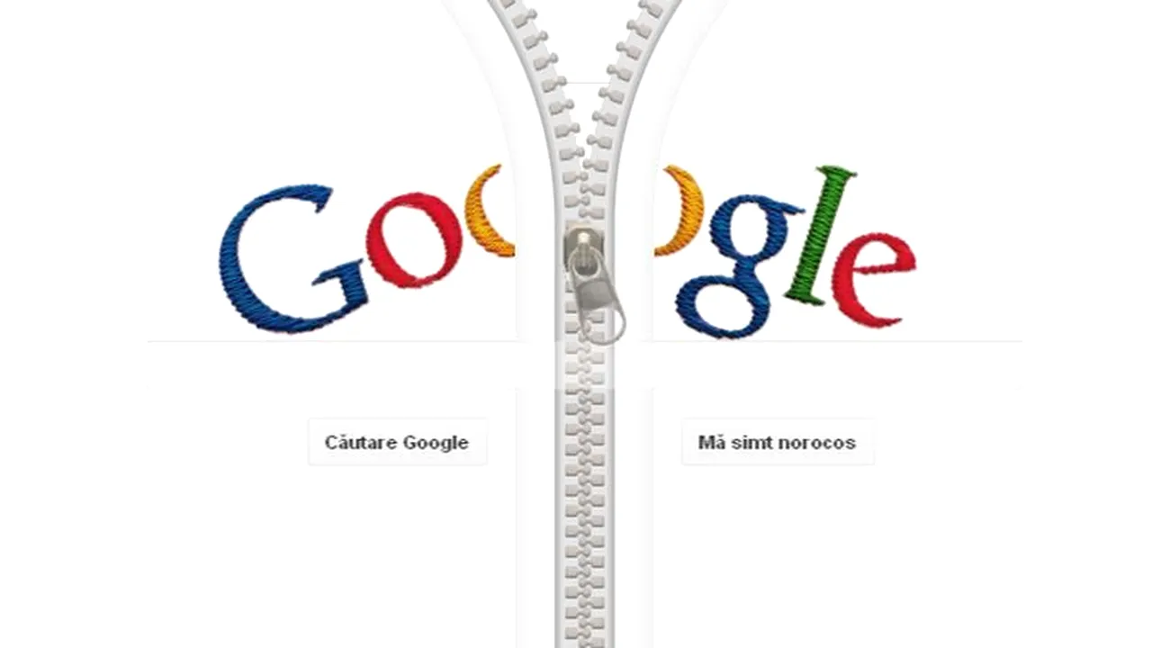 GIDEON SUNDBACK, inventatorul fermoarului, omagiat de GOOGLE