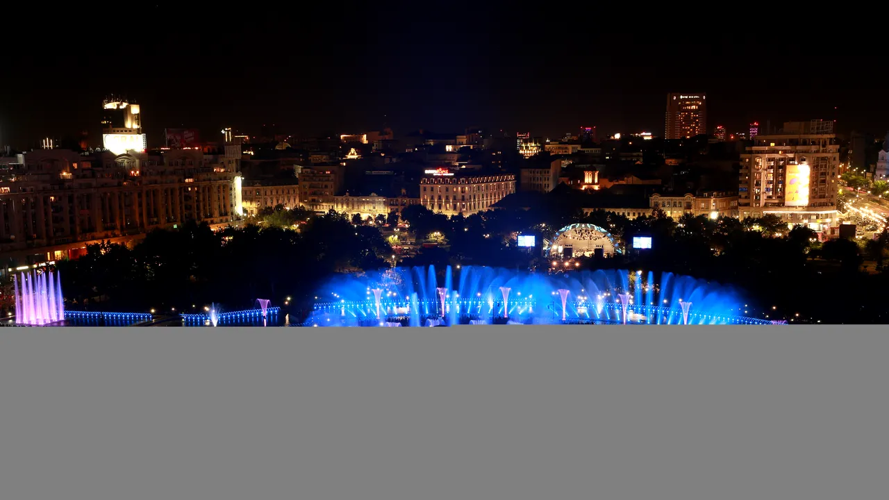 A doua ediție a spectacolului „Simfonia Apei