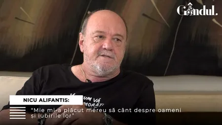 GÂNDURI BUNE. Nicu Alifantis, invitatul Cristinei Stănciulescu: „Îi mulțumesc lui Dumnezeu, când mă trezesc dimineața, că am mai prins o zi”