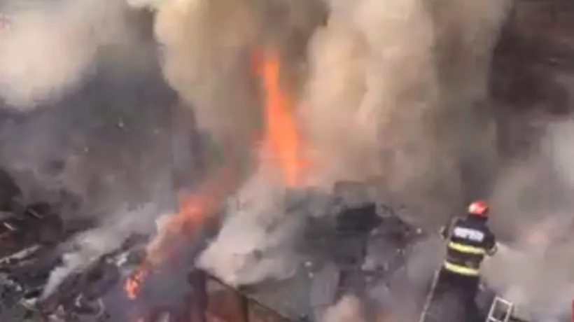 Un nou incendiu la incineratorul de deșeuri periculoase de la Brazi