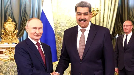 Putin se opune lui Trump. Liderul de la Kremlin și-a exprimat susținerea pentru Maduro, în contextul tensiunilor între Venezuela și SUA