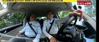 Premierul Marcel Ciolacu își conduce SINGUR mașina/ Acesta a făcut o plimbare prin București, cu ziaristul Victor Ciutacu, în dreapta
