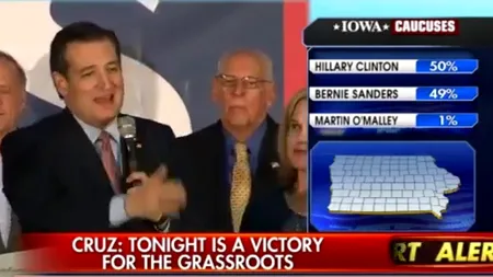 Discursul lui Ted Cruz după caucusul din Iowa