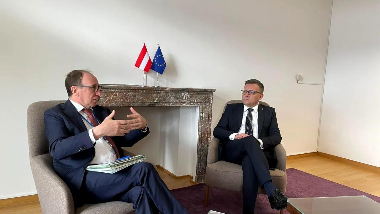 Ministrul Muncii, Marius BUDĂI, discuție cu omologul său austriac despre aderarea României la Schengen: „M-a asigurat de susţinerea sa”