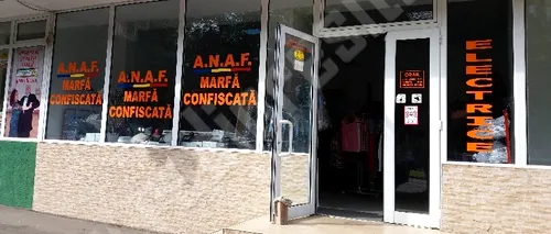 Magazinul <i class='ep-highlight'>ANAF</i> din București, „atacat”! Clienții, nemulțumiți de marfa vândută