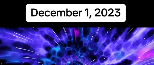 „Călătorul în timp din 2.714” face un anunț bulversant: „1 decembrie 2023 va fi cea mai importantă dată din istoria omenirii”