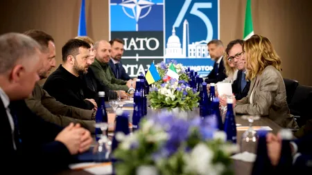 Meloni: Menținerea sprijinului pentru UCRAINA are rolul creării ”echilibrului”, astfel încât Rusia să fie obligată la o ”pace corectă”