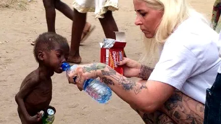 Povestea lui Hope a făcut înconjurul lumii. Cum arată acum micuțul nigerian găsit aproape mort de foame