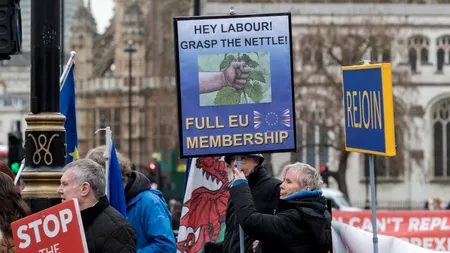 Marea Britanie aniversează producerea BREXIT /Cei mai mulți britanici ar vrea revenirea în UE