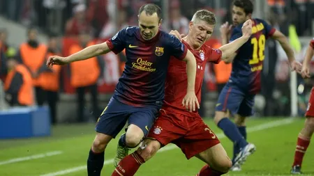BARCELONA - BAYERN 0 -3 în semifinalele CHAMPIONS LEAGUE 2012 - 2013. Finală germană la Londra