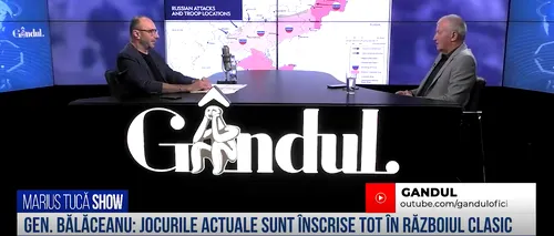 VIDEO | Gen. Virgil Bălăceanu: „Bătălia finală va fi pentru a menține ceea ce au cucerit. Se va apela la forța militară din războiul clasic”