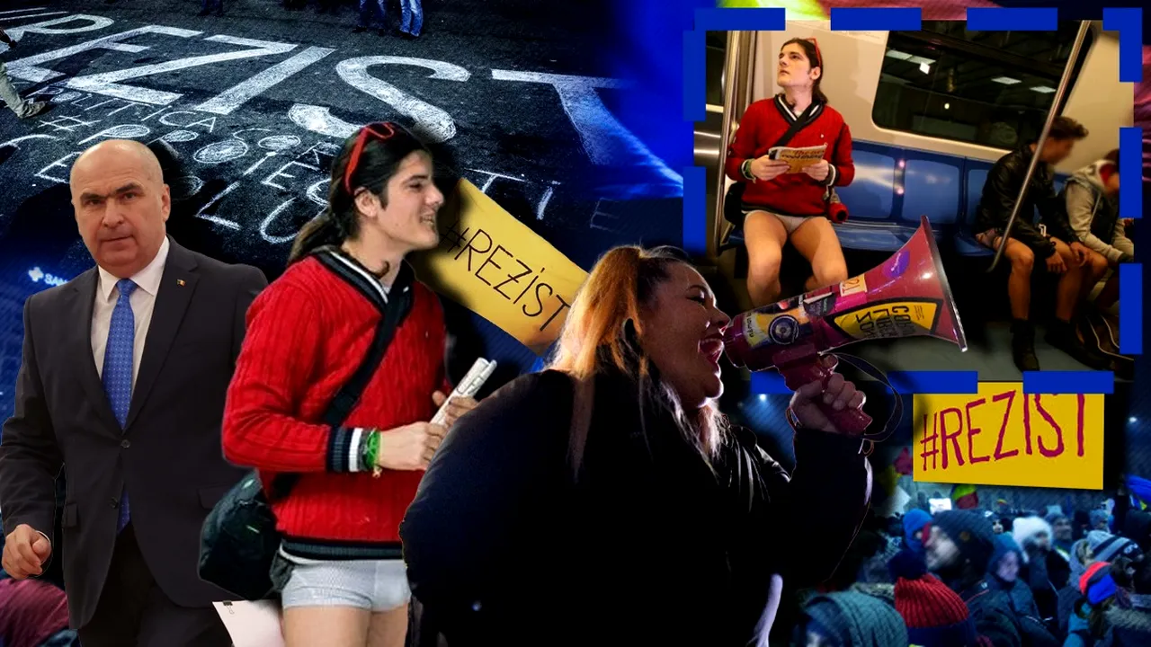 Armata #Rezist se regrupează. După Angi Șerban, revine în forță și protestatarul în chiloți. Florin Bădiță, fondatorul „Corupția Ucide”, vrea să-i recruteze chiar și pe susținătorii lui Georgescu